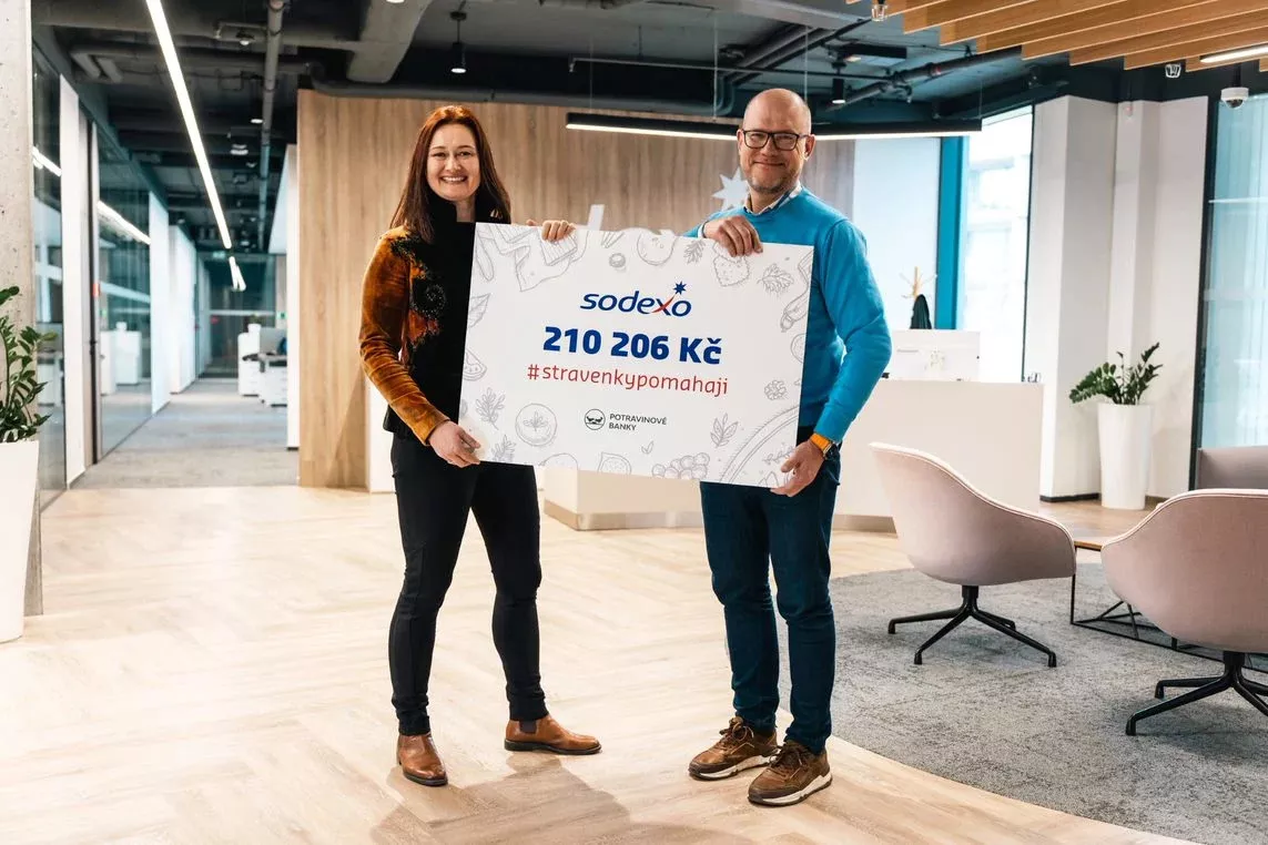 Propadlé stravenky pomáhají: 210 tisíc pro potravinové banky