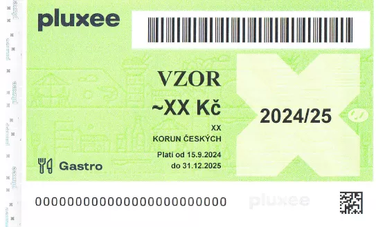 Emise poukázek pro Gastro 2024 - 2025 