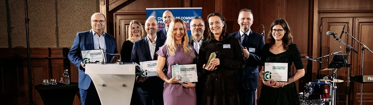 Zástupci Francouzské obchodní komory a Pluxee