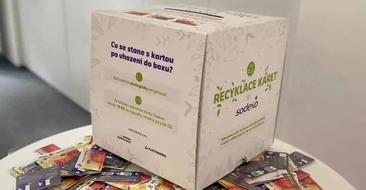Recyklace se Sodexo: Vrátili jste nám zpět 6 254 karet!