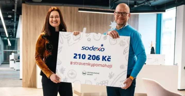 Propadlé stravenky pomáhají: 210 tisíc pro potravinové banky