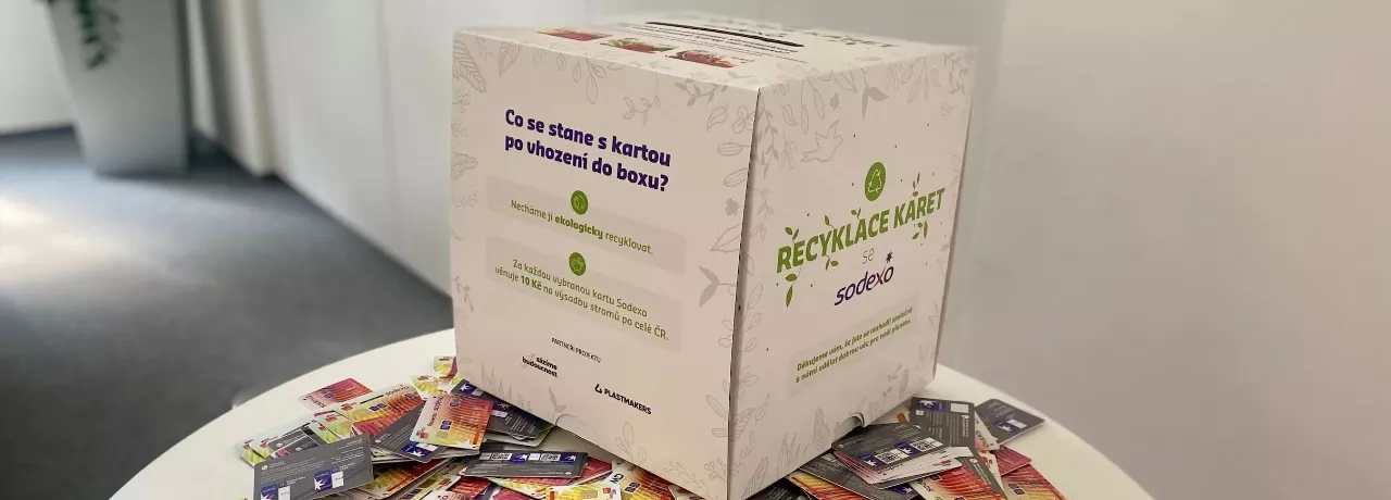 Recyklace se Sodexo: Vrátili jste nám zpět 6 254 karet!