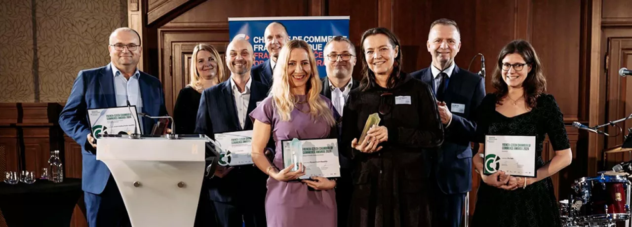 Zástupci Francouzské obchodní komory a Pluxee
