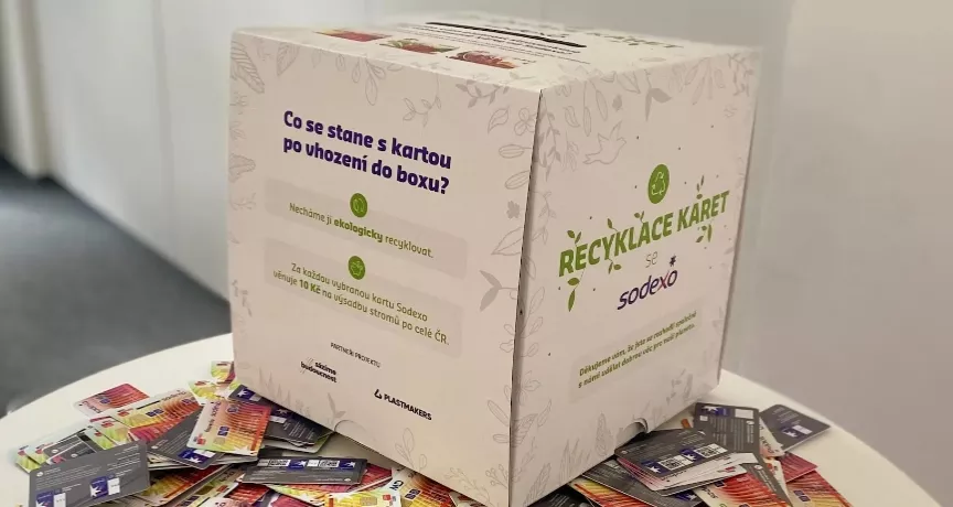 Recyklace se Sodexo: Vrátili jste nám zpět 6 254 karet!