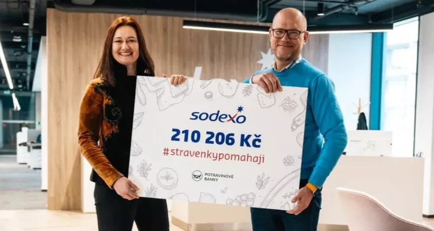 Propadlé stravenky pomáhají: 210 tisíc pro potravinové banky