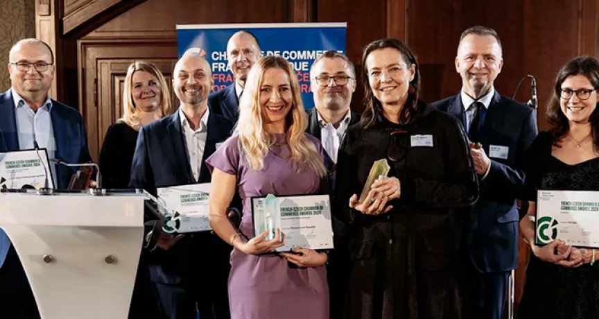 Zástupci Francouzské obchodní komory a Pluxee