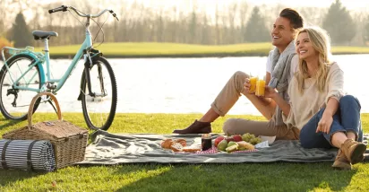 par na picknicku